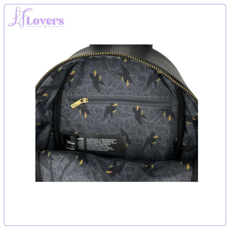 Load image into Gallery viewer, Loungefly Disney Sleeping Beauty&#39;s Diablo Cosplay Mini Backpack
