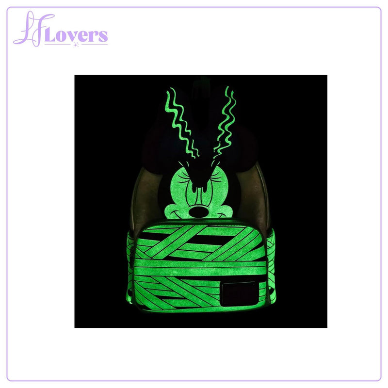 Load image into Gallery viewer, Loungefly Disney Bride of Frankenstein Minnie Mini Backpack - LF Lovers
