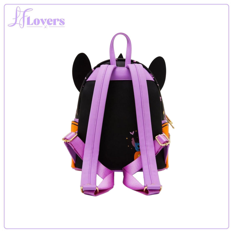 Load image into Gallery viewer, LFLovers Exclusive - Loungefly Disney Lilo &amp; Stitch: The Series Glow-In-The-Dark Angel Jack-o-Lantern Mini Backpack LP
