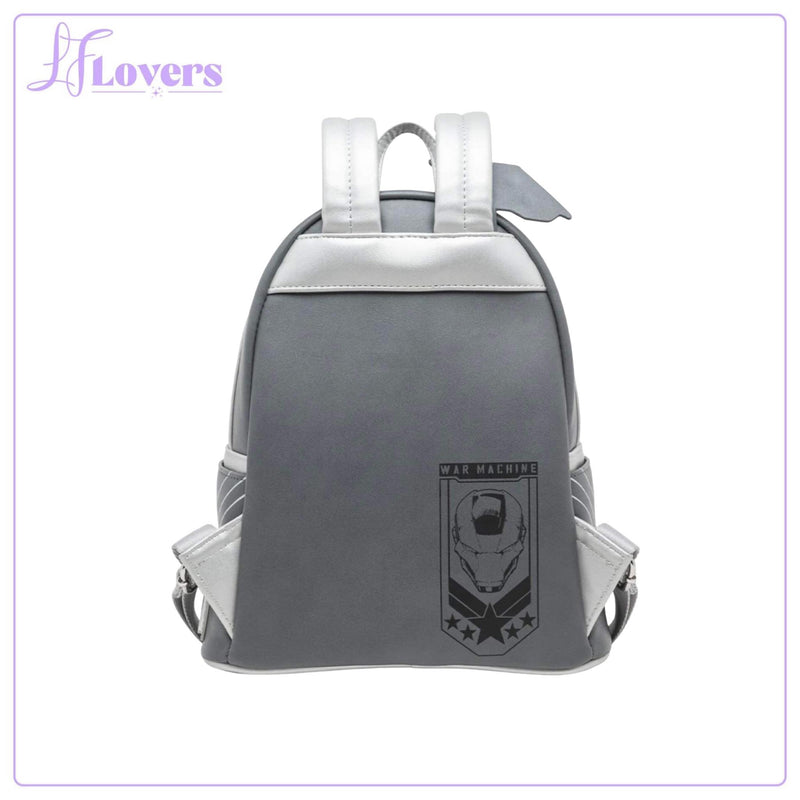 Load image into Gallery viewer, Loungefly Marvel Light Up War Machine Cosplay Mini Backpack
