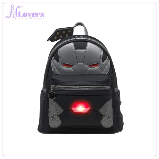 Loungefly Marvel Light Up War Machine Cosplay Mini Backpack - LF Lovers