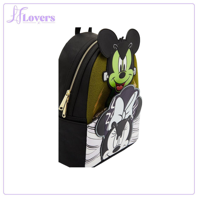Load image into Gallery viewer, Loungefly Disney Mickey and Minnie Mouse Frankenstein Mini Backpack - LF Lovers
