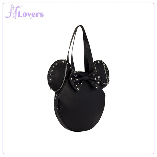 Loungefly Disney Minnie Mouse Studs & Chains Tote Bag - Preorder