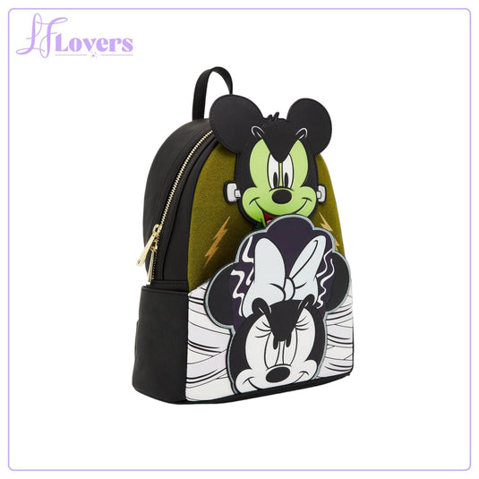 Loungefly Disney Mickey and Minnie Mouse Frankenstein Mini Backpack - LF Lovers