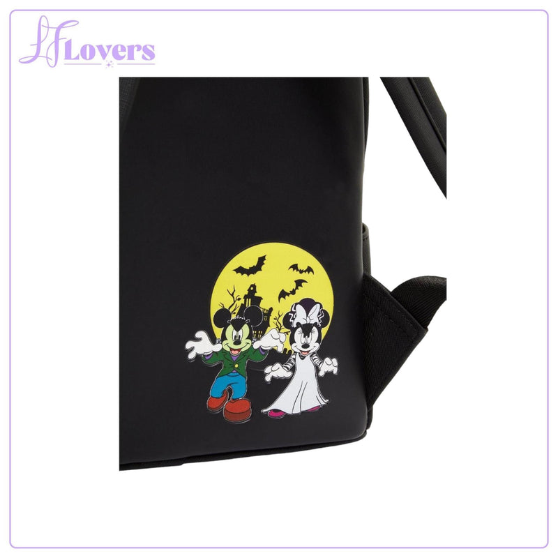 Load image into Gallery viewer, LFLovers Exclusive - Loungefly Disney Mickey and Minnie Mouse Frankenstein Mini Backpack
