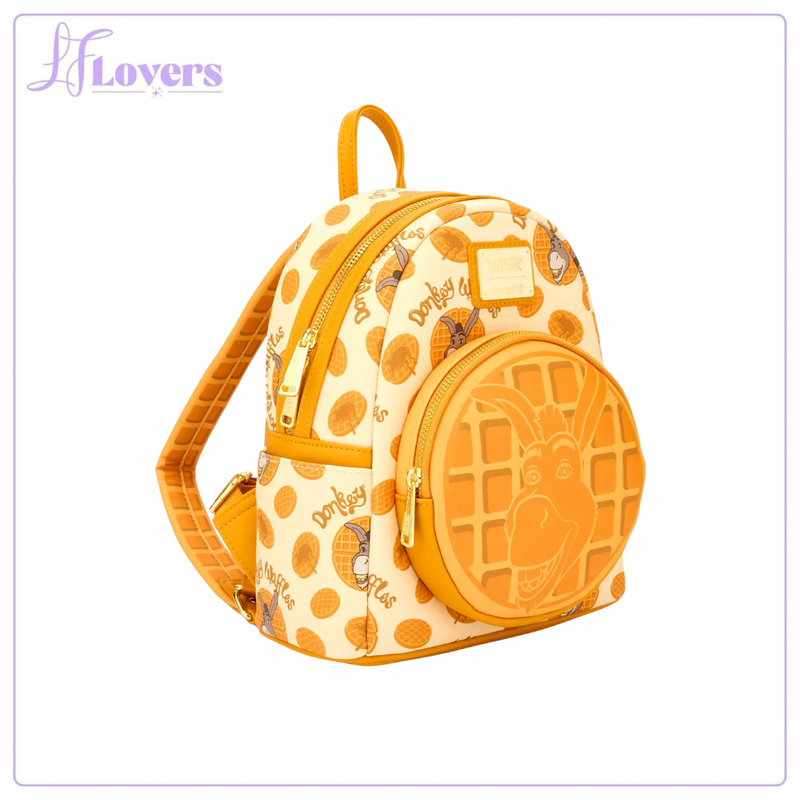 Load image into Gallery viewer, Loungefly DreamWorks Shrek Donkey Waffle Maple Scented Mini Backpack - COMING SOON
