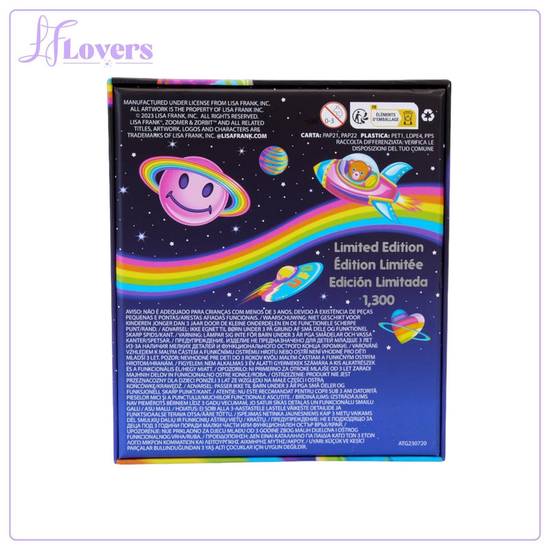 Load image into Gallery viewer, Loungefly Lisa Frank Zoomer &amp; Zorbit 3 Inch Pin - LF Lovers
