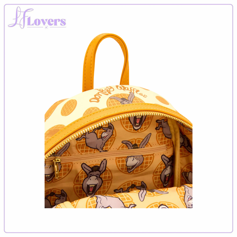 Load image into Gallery viewer, Loungefly DreamWorks Shrek Donkey Waffle Maple Scented Mini Backpack - COMING SOON
