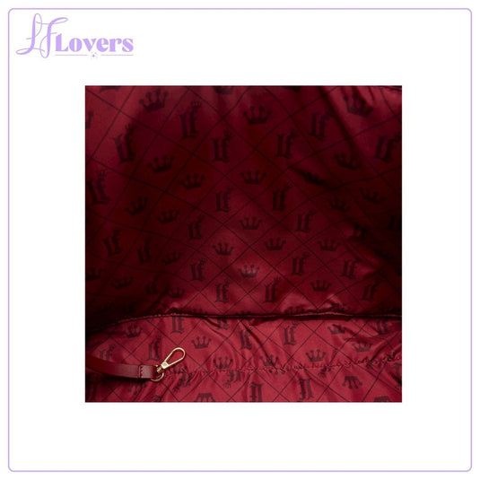 Loungefly The Mo Red Pin Trader Convertible Tote Bag