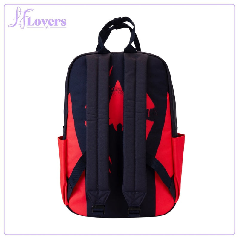 Load image into Gallery viewer, Loungefly Marvel Spiderverse Miles Morales Suit Full Size Nylon Backpack - PRE ORDER - LF Lovers
