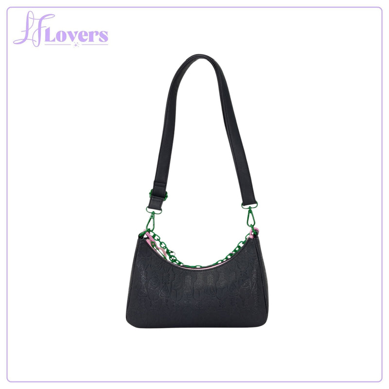 Load image into Gallery viewer, Loungefly Wicked Part Two: Crossbody Bag With Charms - PRE ORDER
