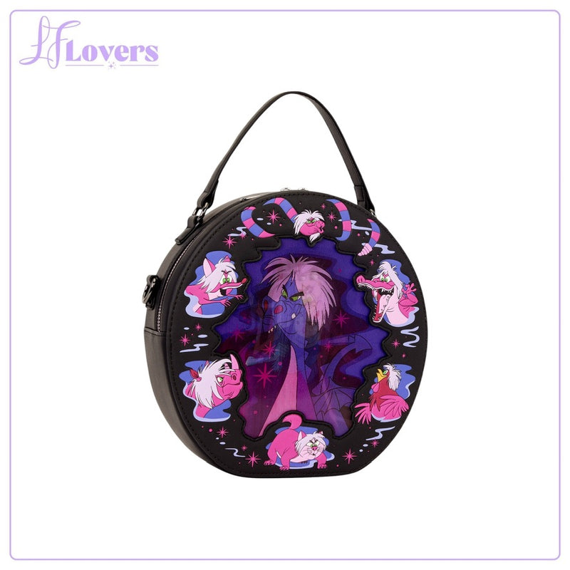 Load image into Gallery viewer, Loungefly Disney Madam Mim Lenticular Crossbody Bag
