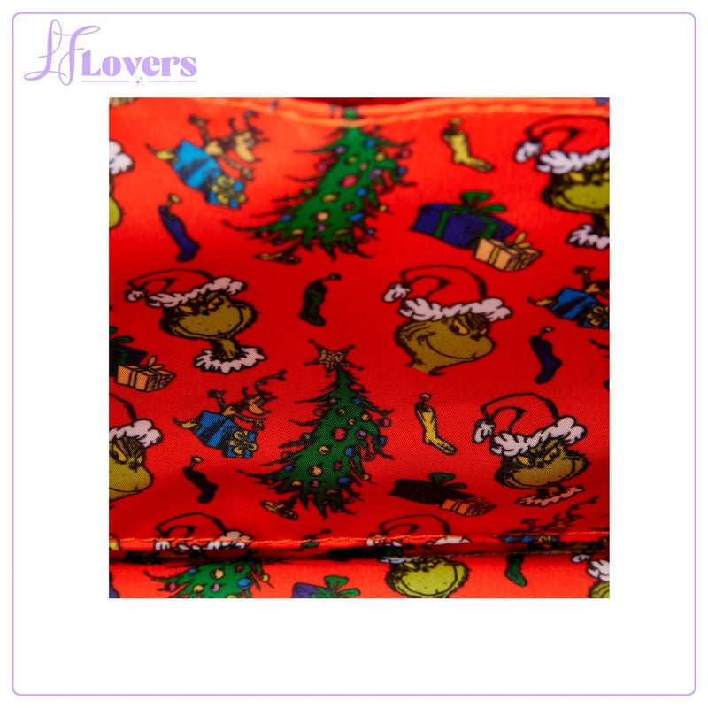 Load image into Gallery viewer, Loungefly Dr Seuss Grinch Holiday Crossbody
