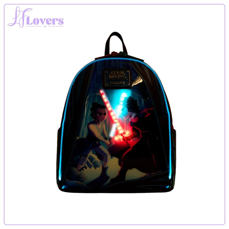 Load image into Gallery viewer, Loungefly Star Wars The Force Awakens Mini Backpack
