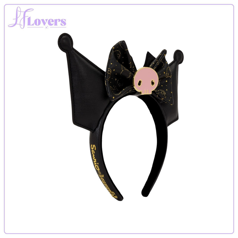Load image into Gallery viewer, Loungefly Sanrio Kuromi 20th Anniversary Headband - PRE ORDER
