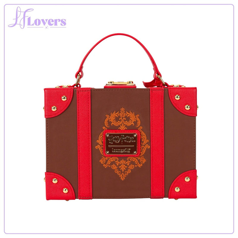 Load image into Gallery viewer, Loungefly Harry Potter Hogwarts Express Luggage Crossbody
