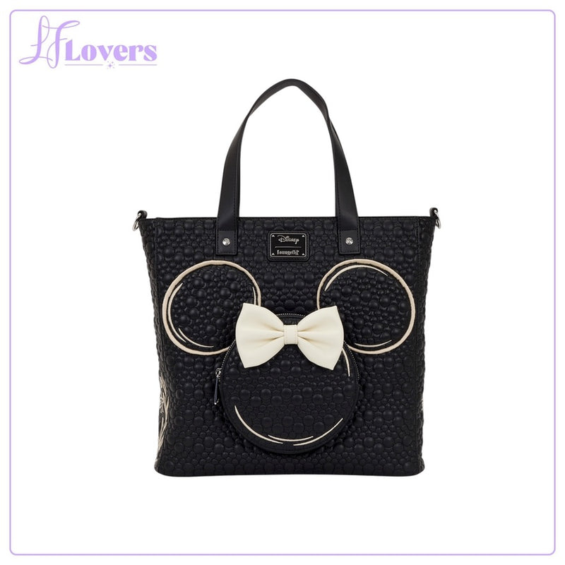 Load image into Gallery viewer, Loungefly Disney Minnie Mouse Sketched Convertible Backpack - PRE ORDER
