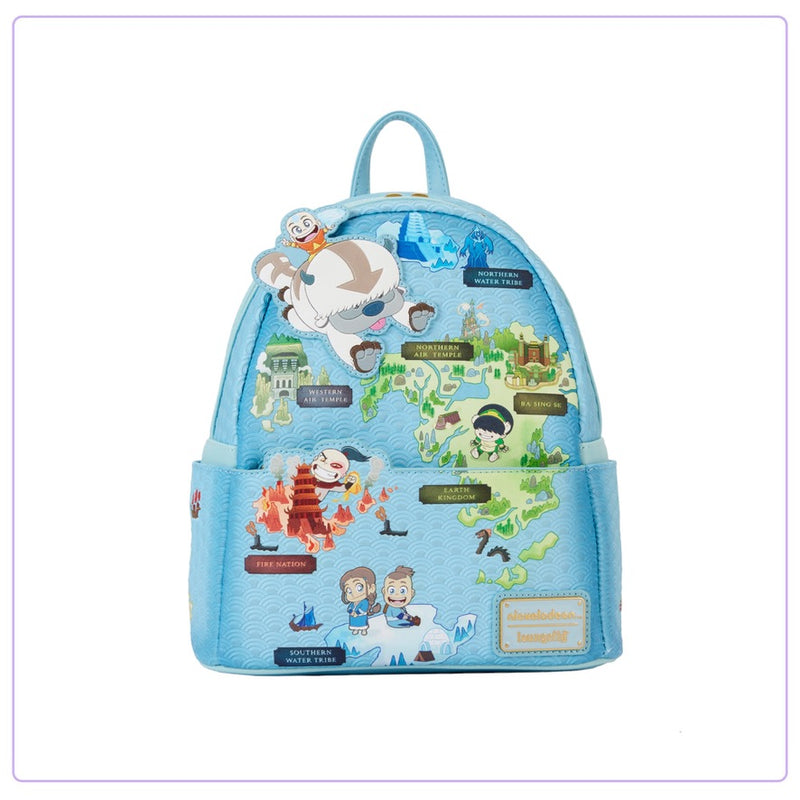 Load image into Gallery viewer, Loungefly Nickelodeon Avatar The Last Airbender Map Mini Backpack - PRE ORDER - LF Lovers
