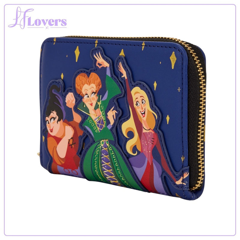 Load image into Gallery viewer, Loungefly Disney Hocus Pocus Sanderson Sisters Zip Around Wallet - PRE ORDER
