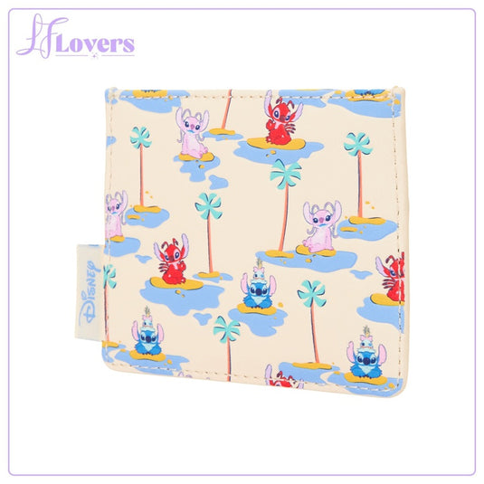 Loungefly Disney Lilo & Stitch Stitch, Angel, & Leroy Card Holder - PRE ORDER
