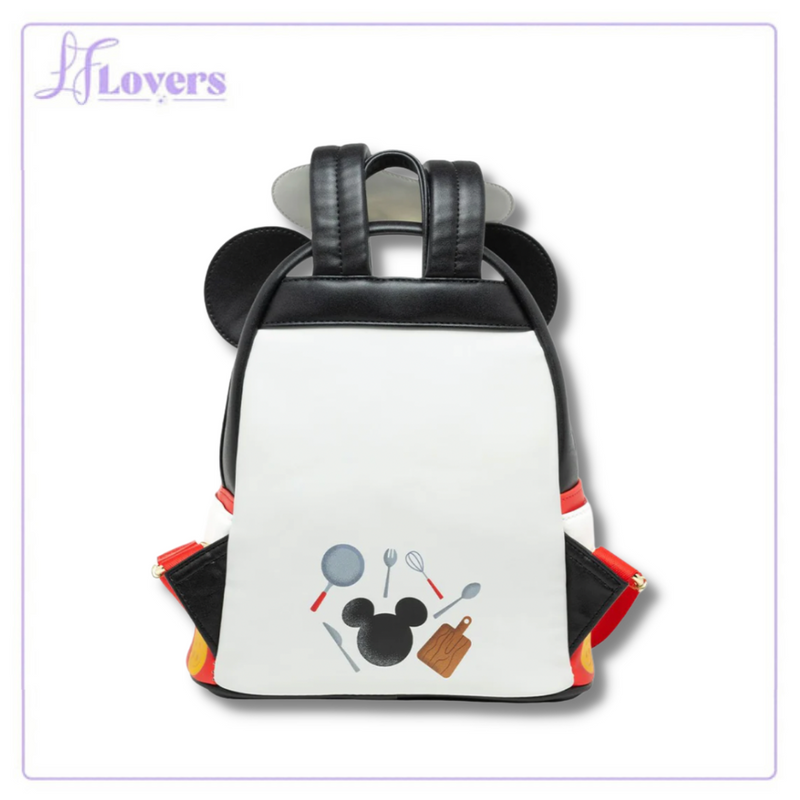 Load image into Gallery viewer, Loungefly Disney Chef Mickey Cosplay Mini Backpack - LF Lovers
