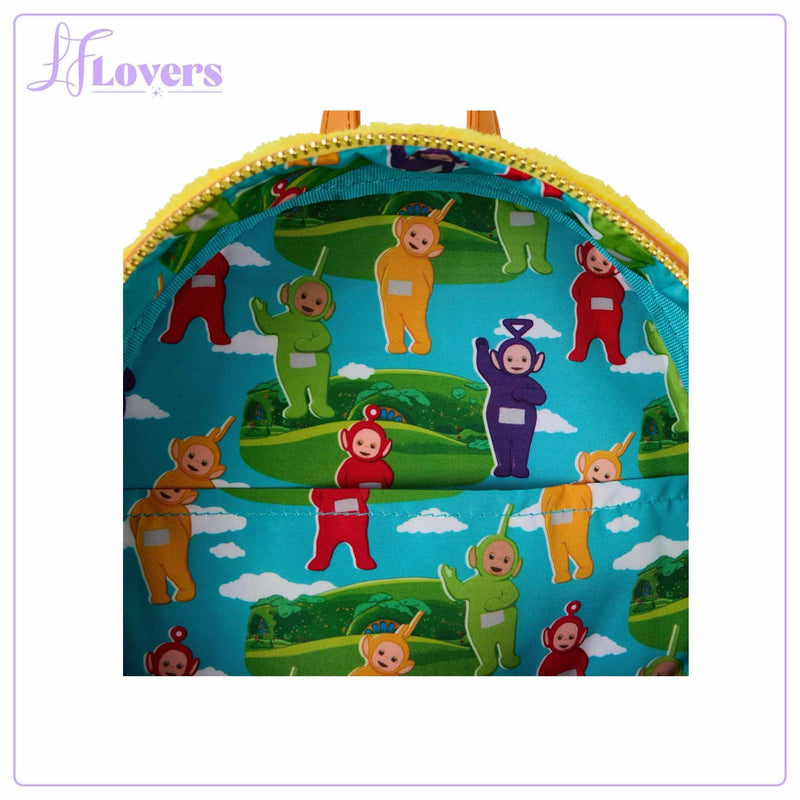Load image into Gallery viewer, Loungefly Cplg Teletubbies Laa Laa Mini Backpack - PRE ORDER - LF Lovers
