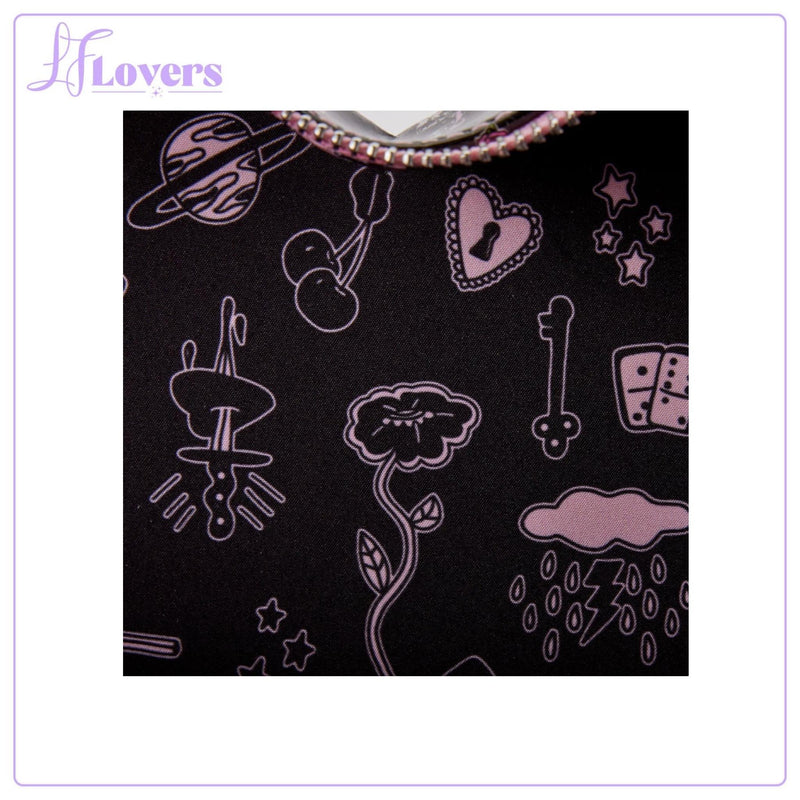 Load image into Gallery viewer, Loungefly Valfré Double Heart Mini Backpack - LF Lovers
