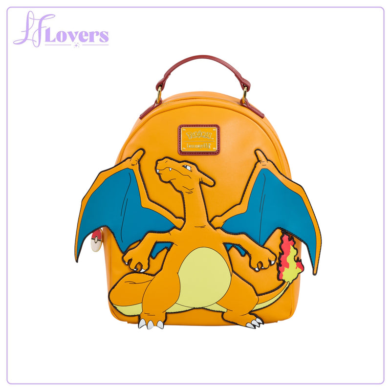 Load image into Gallery viewer, Loungefly Pokemon Charizard Cosplay Mini Backpack - LF Lovers
