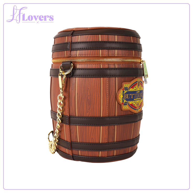 Load image into Gallery viewer, Loungefly Warner Brothers Harry Potter Butterbeer Barrel Crossbody - PRE ORDER - LF Lovers
