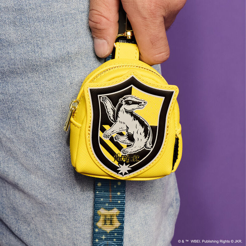 Load image into Gallery viewer, Loungefly Warner Brothers Harry Potter Hufflepuff Pet Treat Bag - LF Lovers
