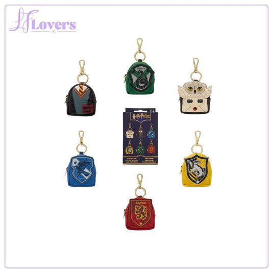 Loungefly Warner Brothers Harry Potter Cosplay Mystery Mini Backpack Bag Charm - PRE ORDER