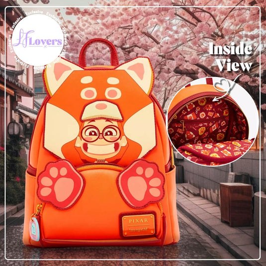 Loungefly Disney Pixar Turning Red Panda Costume Mei Mini Backpack - LF Lovers