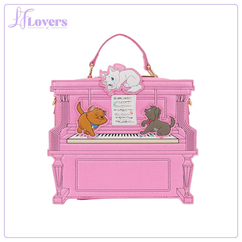 Load image into Gallery viewer, Loungefly Disney Aristocats Figural Piano Crossbody - PRE ORDER
