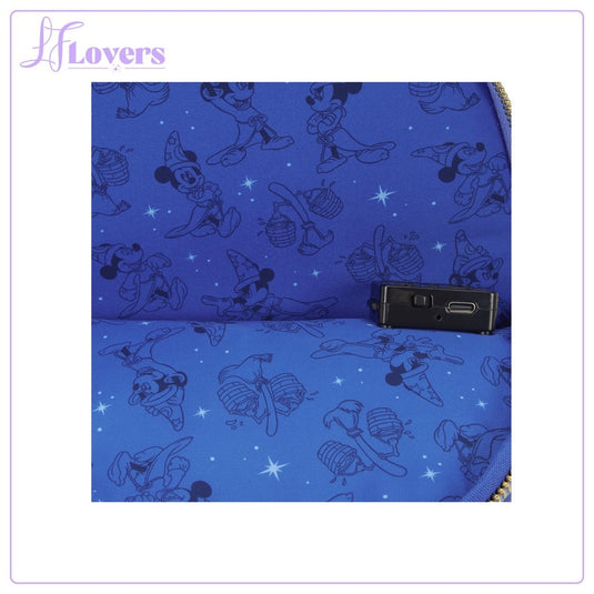 Loungefly Disney Fantasia Light Up Mini Backpack - PRE ORDER