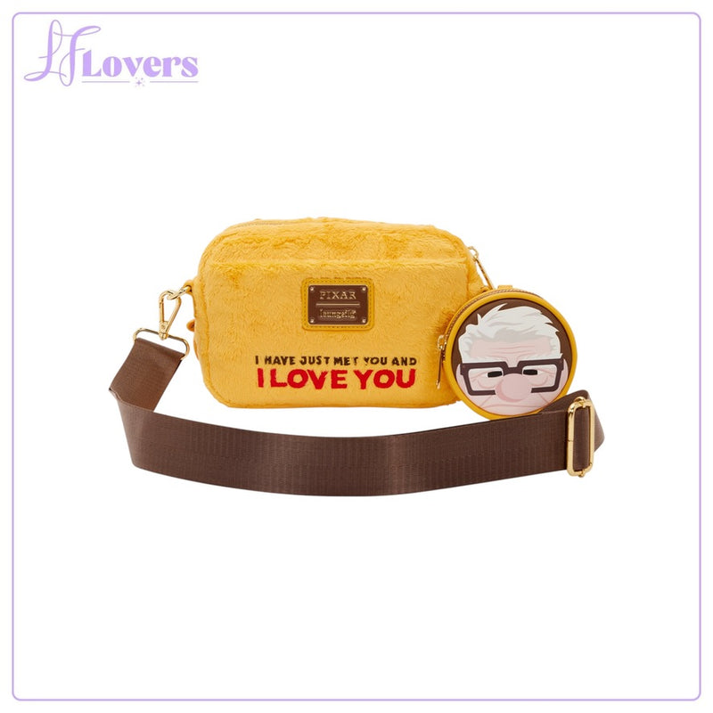 Load image into Gallery viewer, Loungefly Disney Pixar Up Dug Sling Crossbody Bag With Coin Bag - PRE ORDER - LF Lovers
