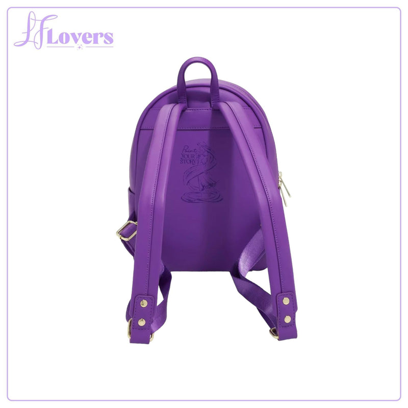 Load image into Gallery viewer, Loungefly Disney Tangled Rapunzel Purple and Gold Lantern Mini Backpack - LF Lovers
