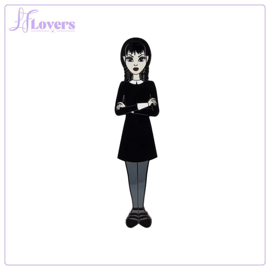 Loungefly MGM Wednesday Addams Paper Doll Pin - LF Lovers