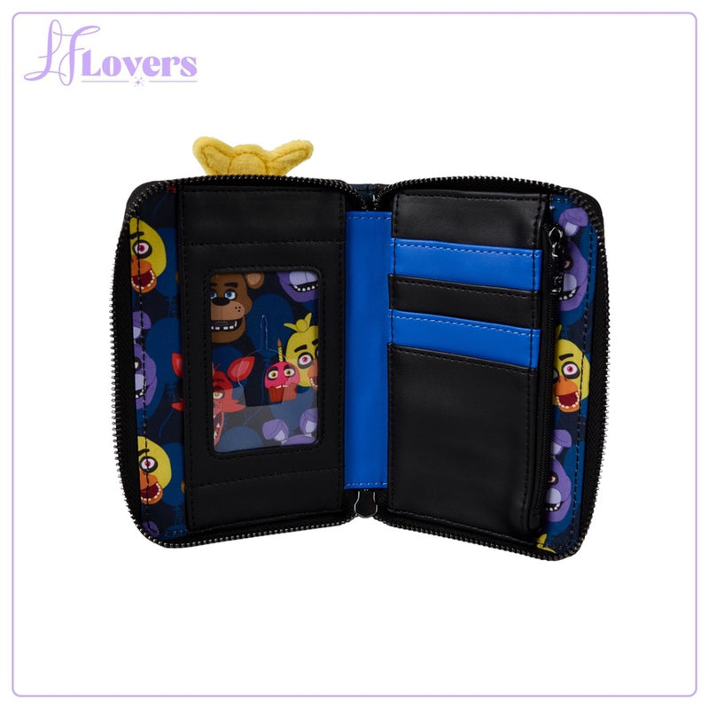 Load image into Gallery viewer, Loungefly Five Night At Freddys Zip Around Wallet
