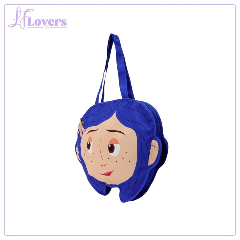 Load image into Gallery viewer, Loungefly Laika Coraline Oversize Canvas Tote Bag - PRE ORDER
