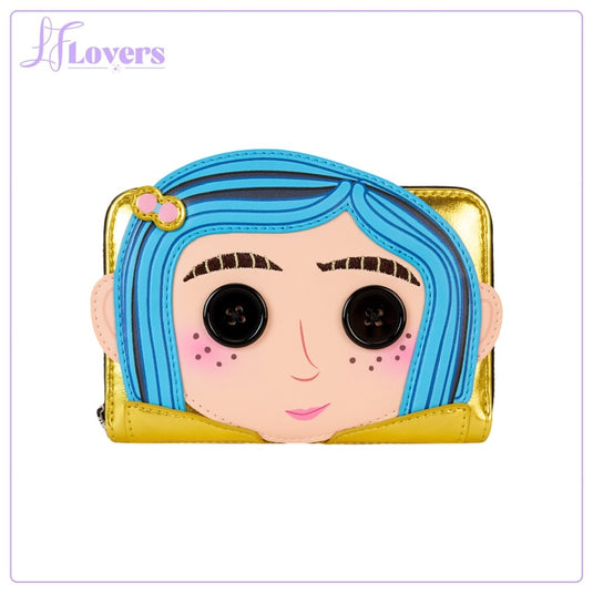 Loungefly Laika Coraline Doll Cosplay Zip Around Wallet - COMING SOON