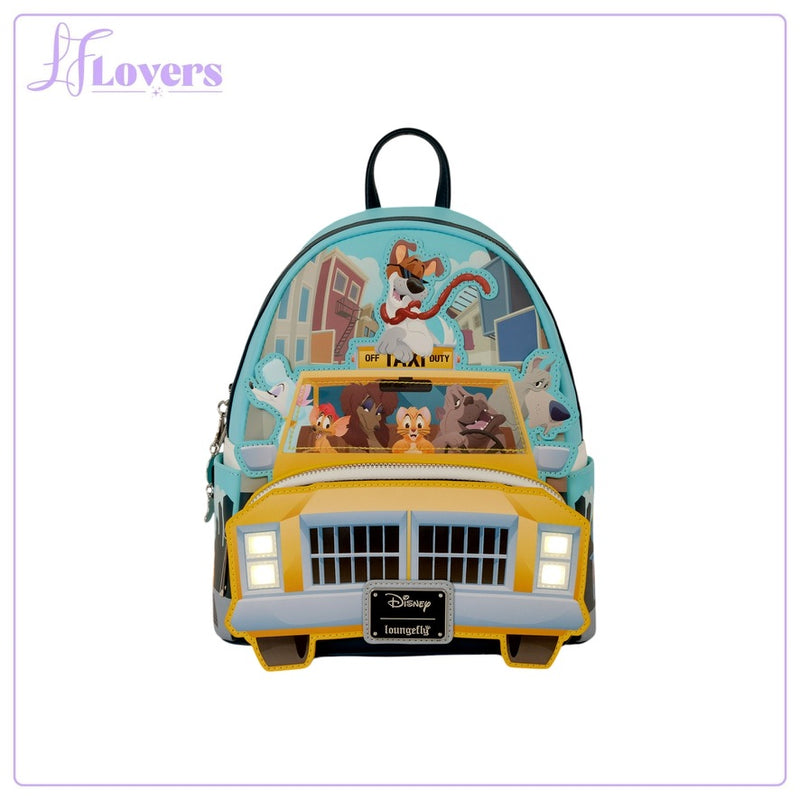 Load image into Gallery viewer, Loungefly Disney Oliver and Company Taxi Mini Backpack - Preorder
