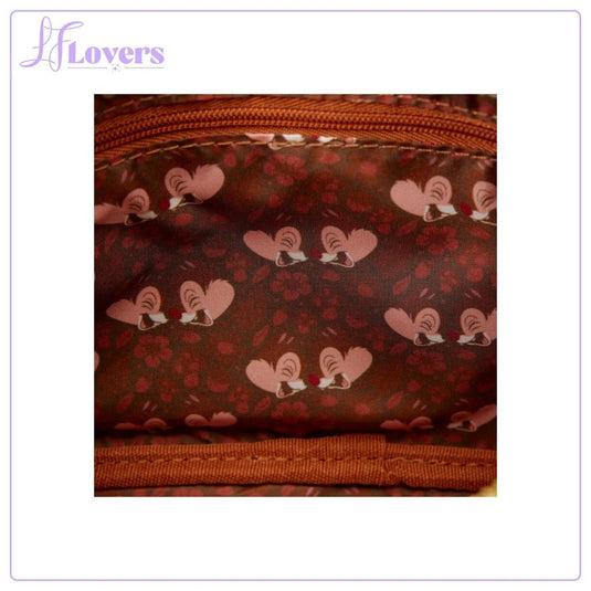 Loungefly Disney Chip 'n' Dale Corduroy Sling Crossbody Bag With Coin Bag - PRE ORDER - LF Lovers