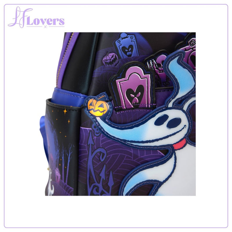 Load image into Gallery viewer, Loungefly Disney Nightmare Before Christmas Zero Mini Backpack - LF Lovers
