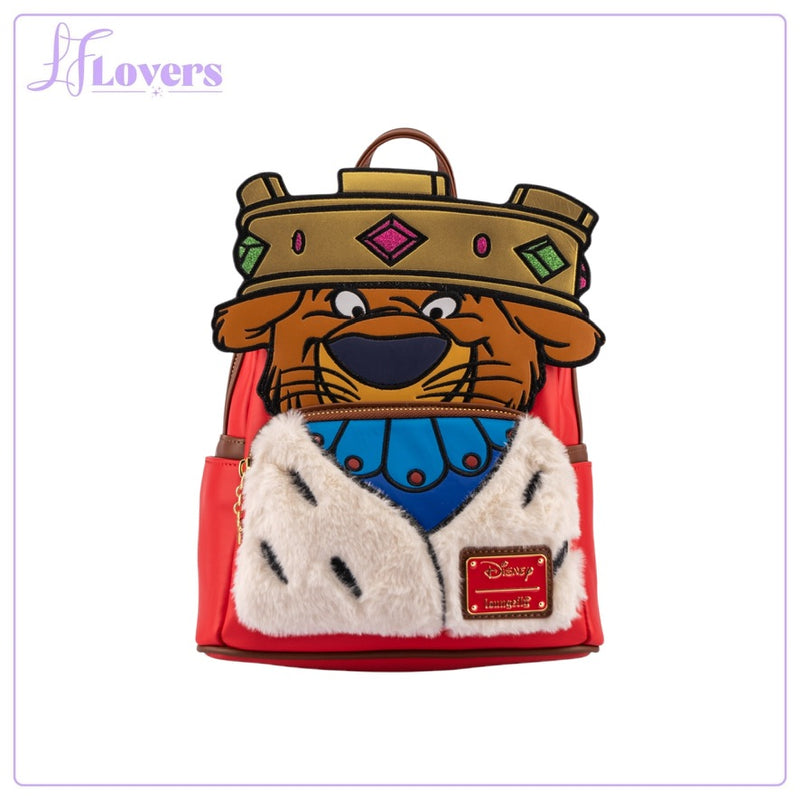 Load image into Gallery viewer, Loungefly Disney Robin Hood Prince John Cosplay Mini Backpack - Preorder

