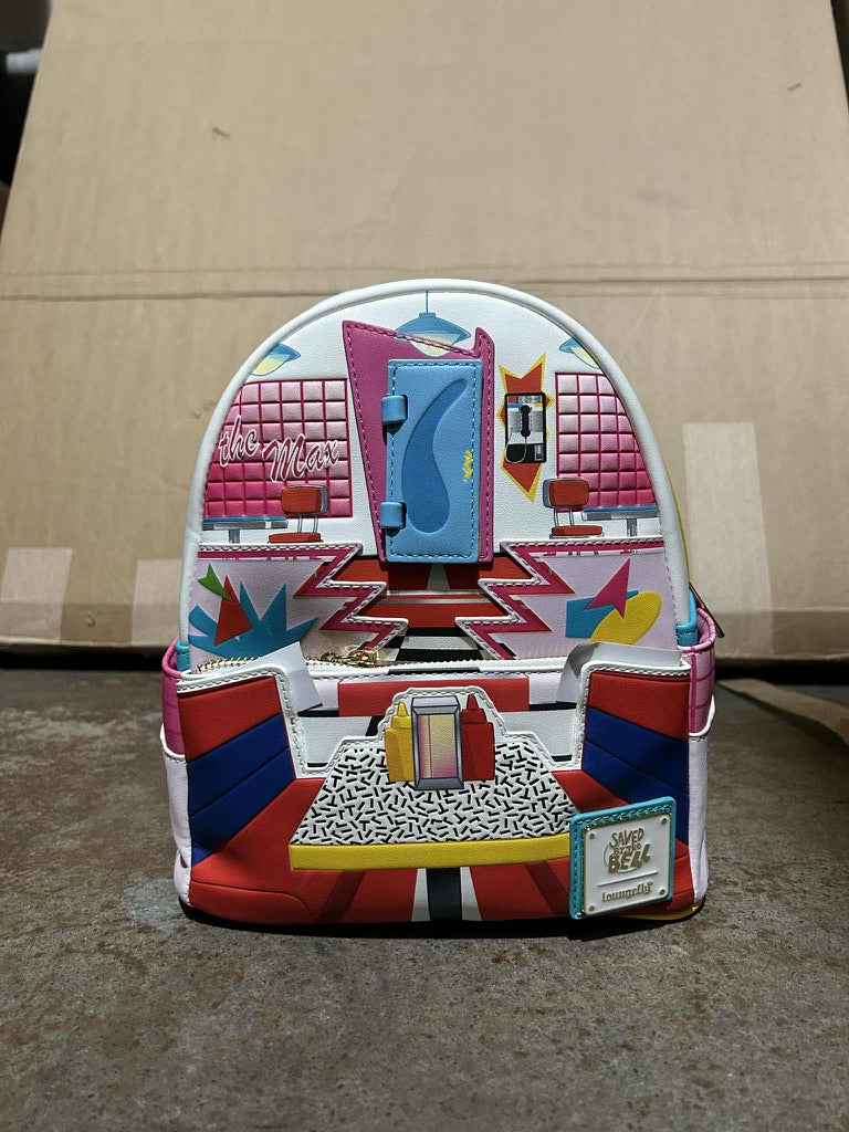 Load image into Gallery viewer, OUTLET - Loungefly Universal Saved By The Bell The Max Mini Backpack

