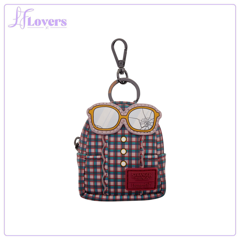 Load image into Gallery viewer, Loungefly Netflix Stranger Things 10th Anniversary Mystery Mini Backpack Keychain Charms
