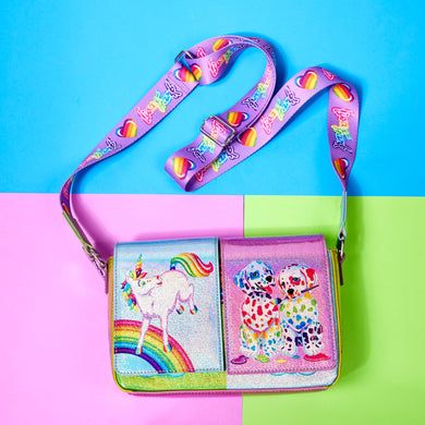 Loungefly Lisa Frank Colour Block Crossbody - LF Lovers