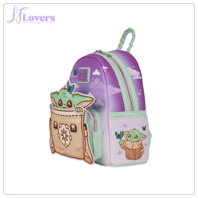 Load image into Gallery viewer, Loungefly Star Wars Grogu Mini Backpack - PRE ORDER - LF Lovers
