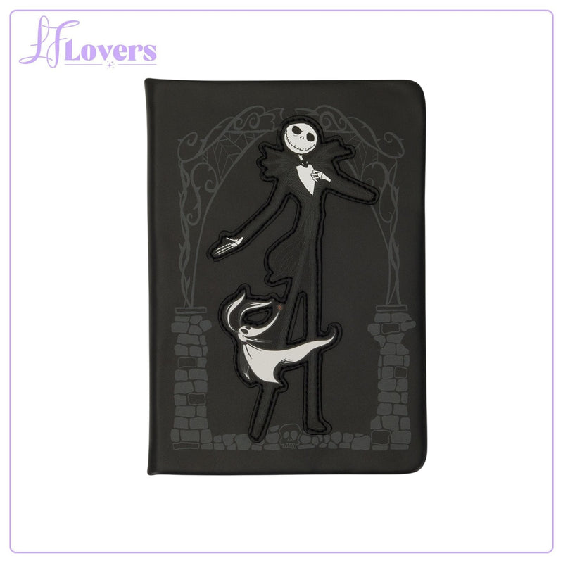 Load image into Gallery viewer, Loungefly Disney Nightmare Before Christmas Jack Holiday Refillable Stationary Journal- PRE ORDER
