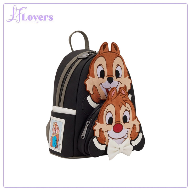 Load image into Gallery viewer, Loungefly Disney Chip 'n' Dale Two Chips &amp; a Miss Mini Backpack - PRE ORDER - LF Lovers
